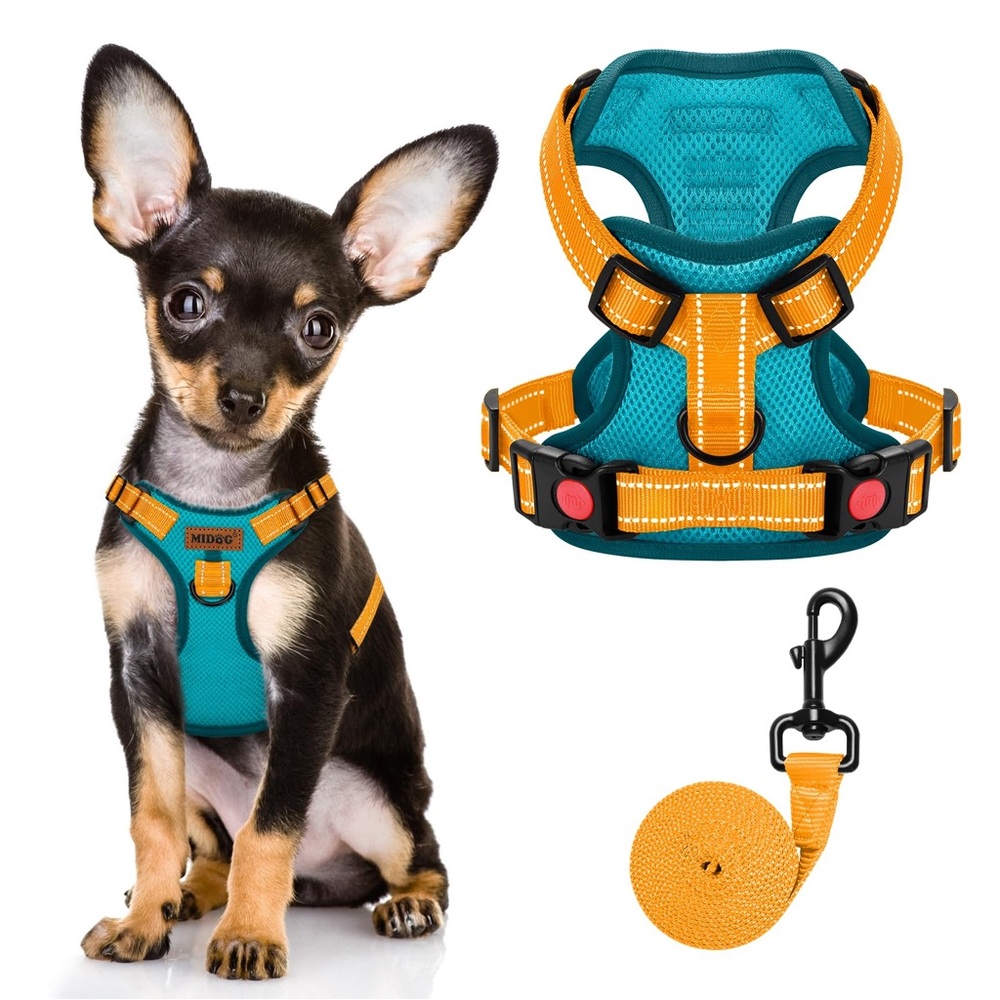 Brand New Midog Dog Harness, No Pull Pet Harness and Leash - Large